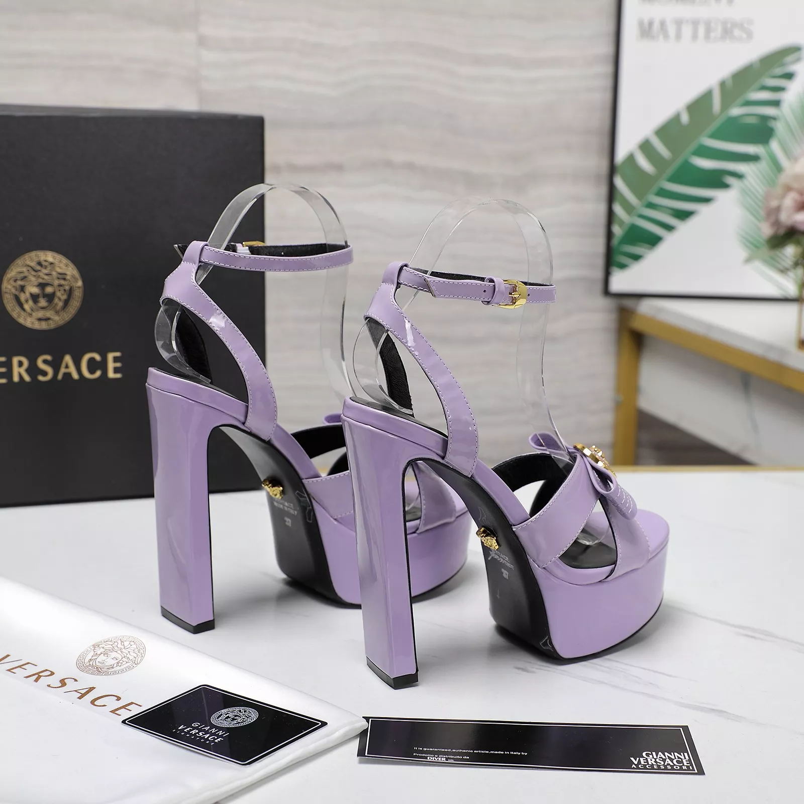 Bright 7911 Versace Sandal For Women