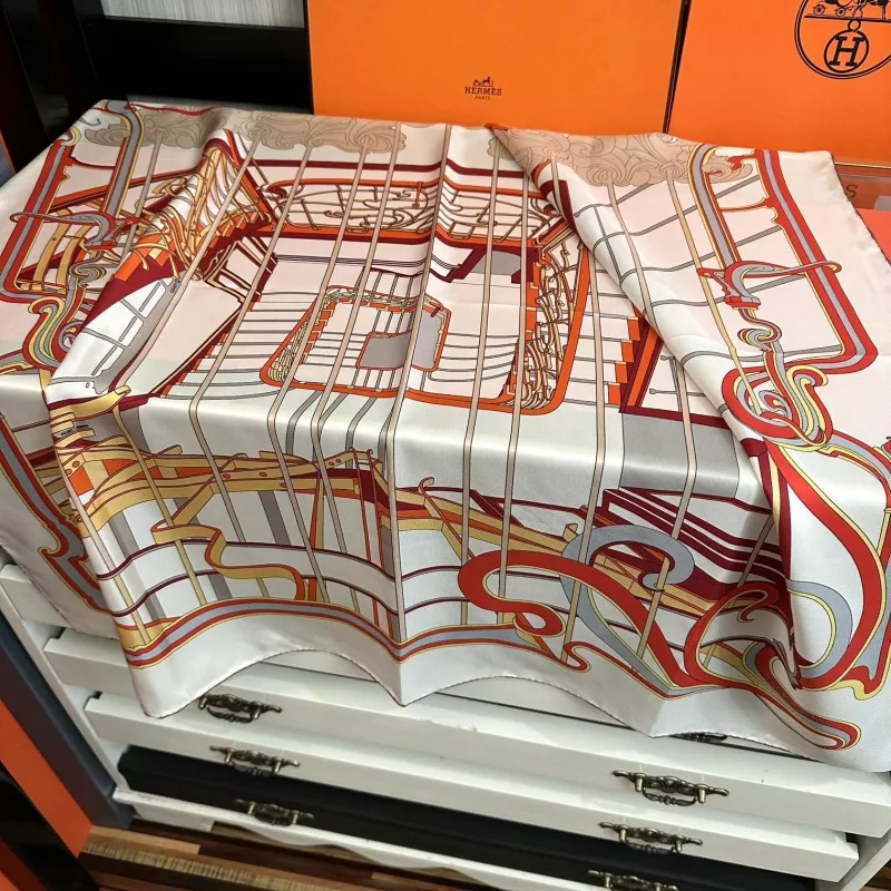 Bright 7921 Hermes Silk Squares