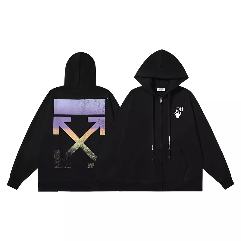 Bright 8049 Off-White Hoodies Long Sleeved For Unisex