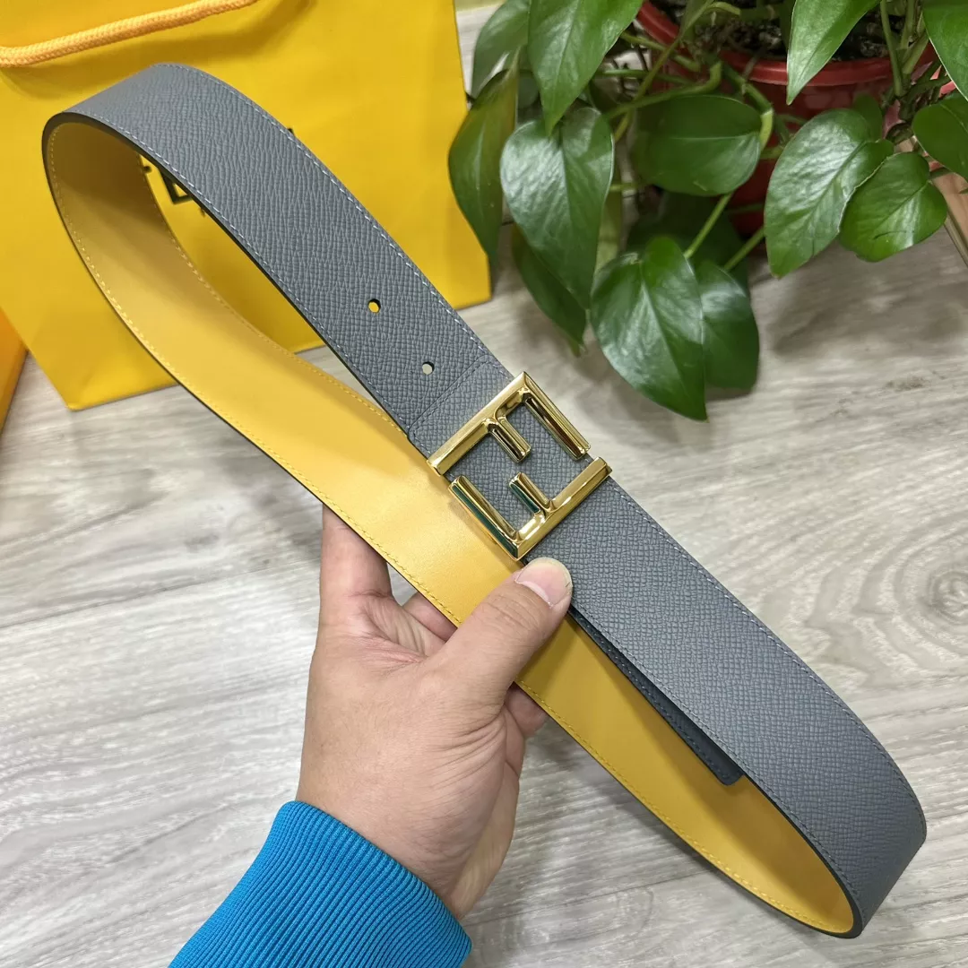 Bright 8089 Fendi AAA Quality Belts In 4.0cm For Men