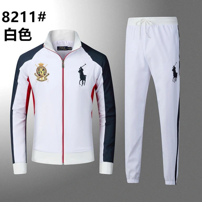 Bright 8199 Ralph Lauren Polo Tracksuits Long Sleeved For Men