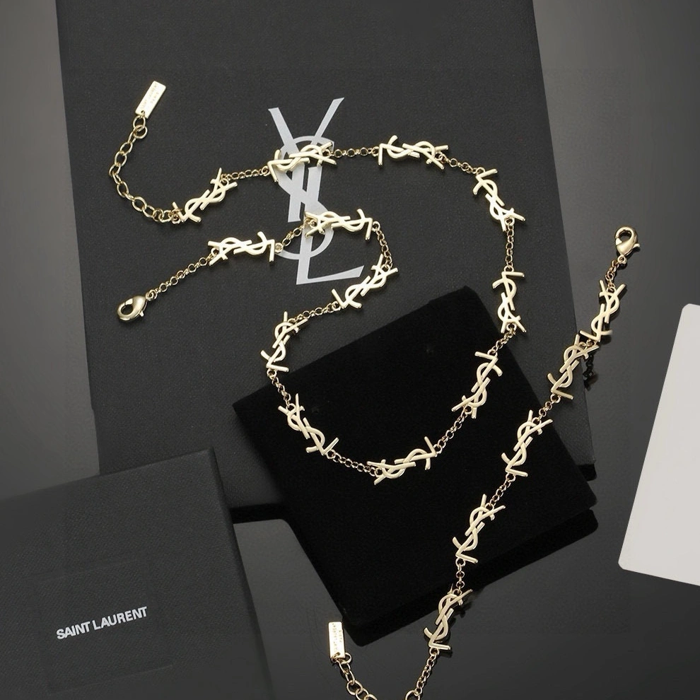 Bright 8350 Yves Saint Laurent YSL Jewelry Set