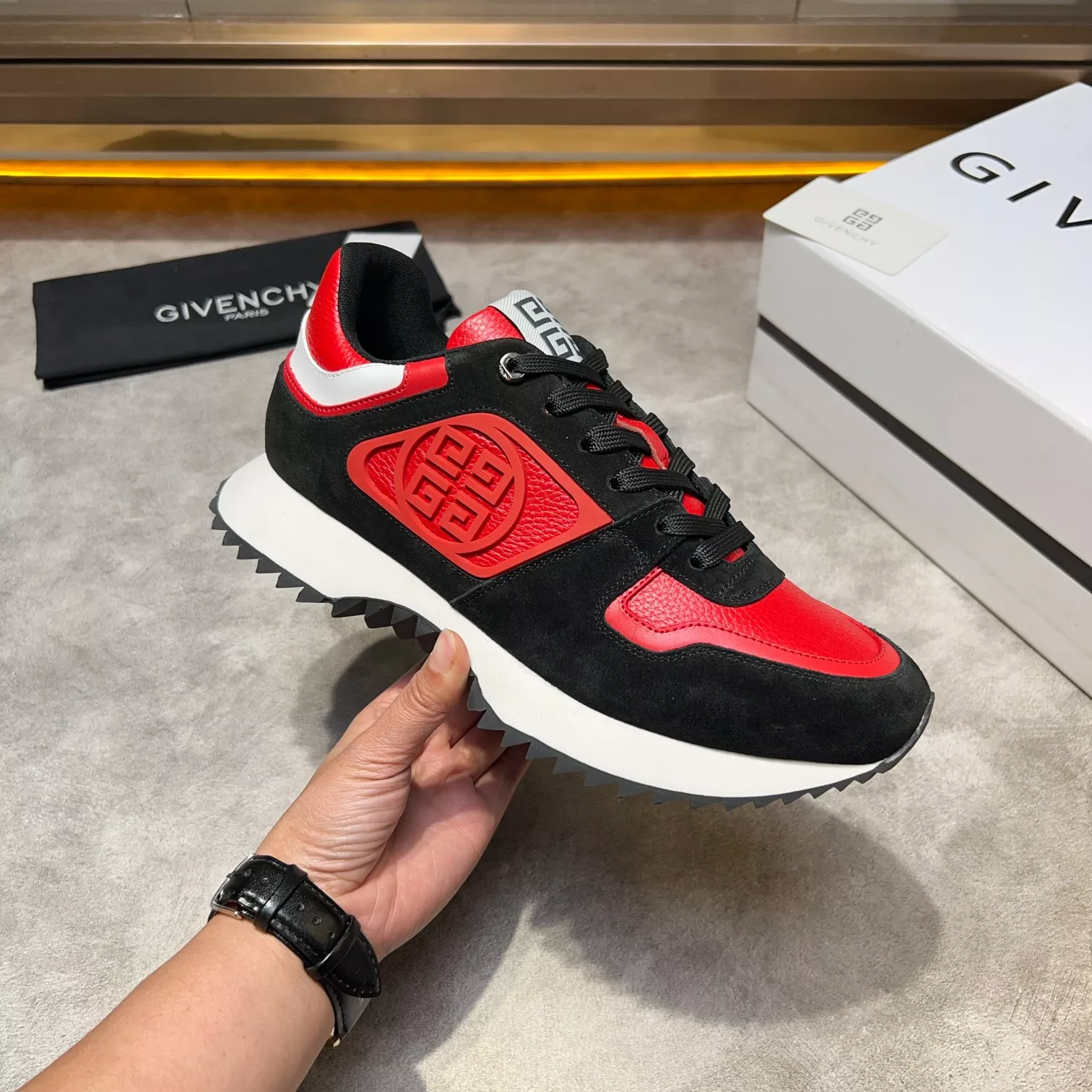 Bright 8366 Givenchy Casual Shoes For Men