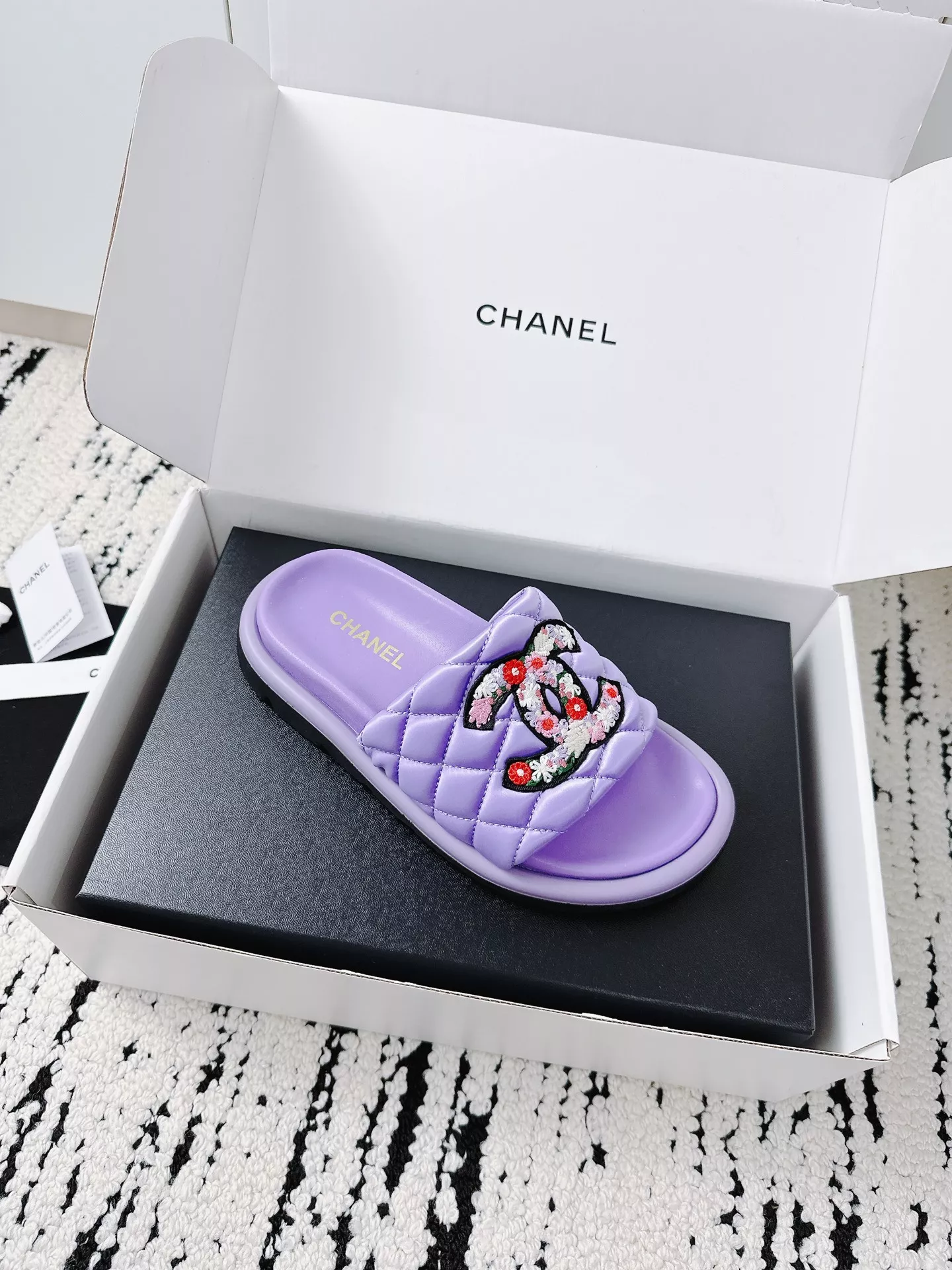 Bright 8667 Chanel Slippers For Women