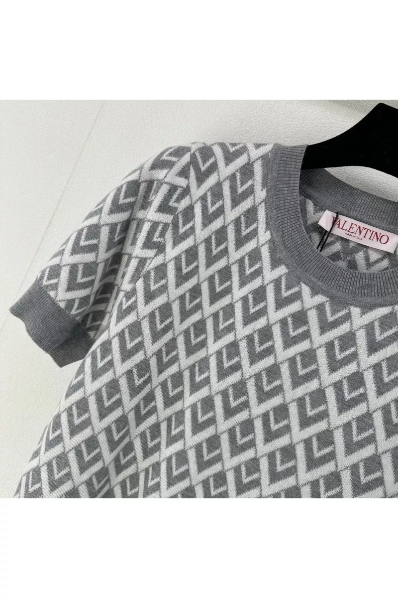 Bright 8796 Valentino T-Shirts Short Sleeved For Women