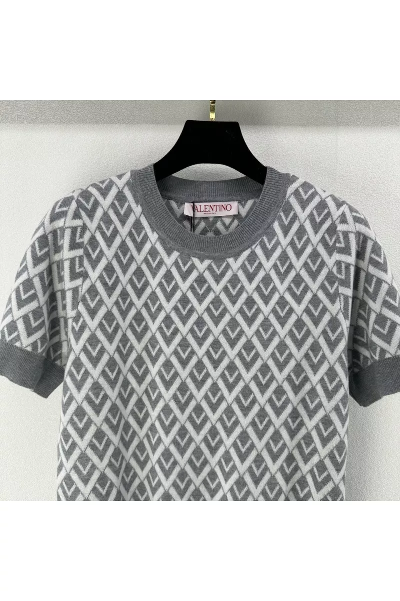 Bright 8796 Valentino T-Shirts Short Sleeved For Women