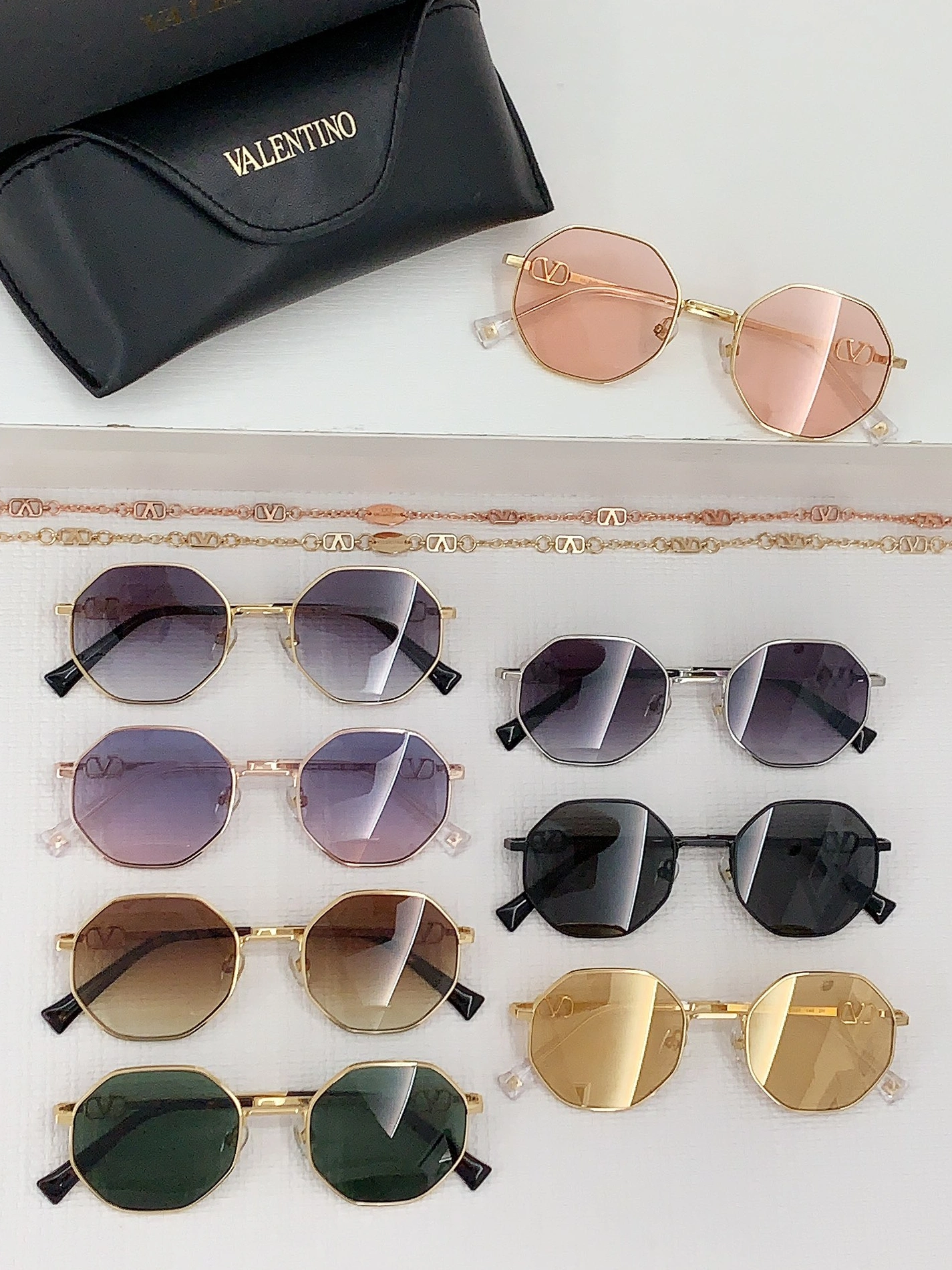 Bright 899 Valentino AAA Quality Sunglasses