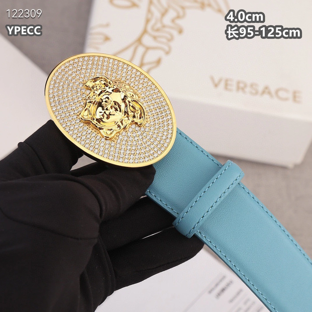 Bright 9064 Versace AAA Quality Belts For Unisex