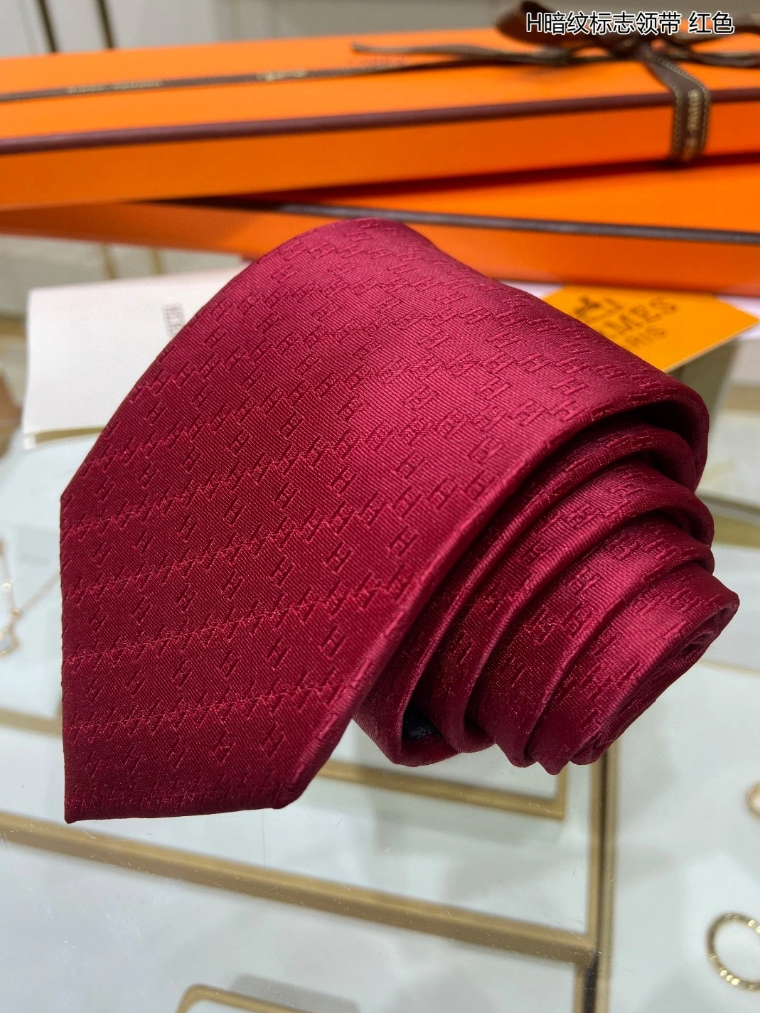 Bright 9092 Hermes Necktie For Men