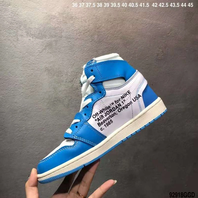 Bright 917 Nike Air Jordan 1 & Off-White For Men