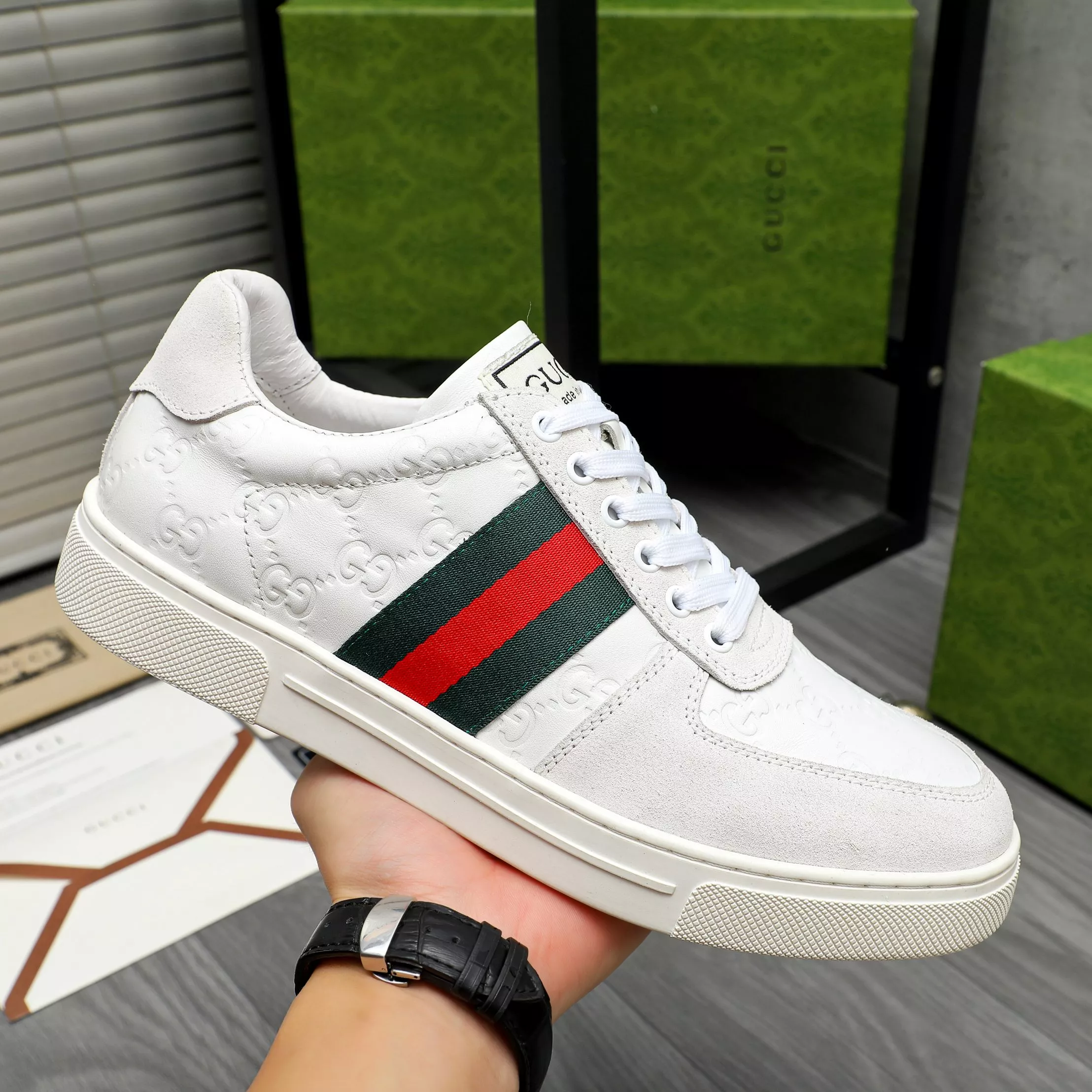 Bright 9316 Gucci Casual Shoes For Men