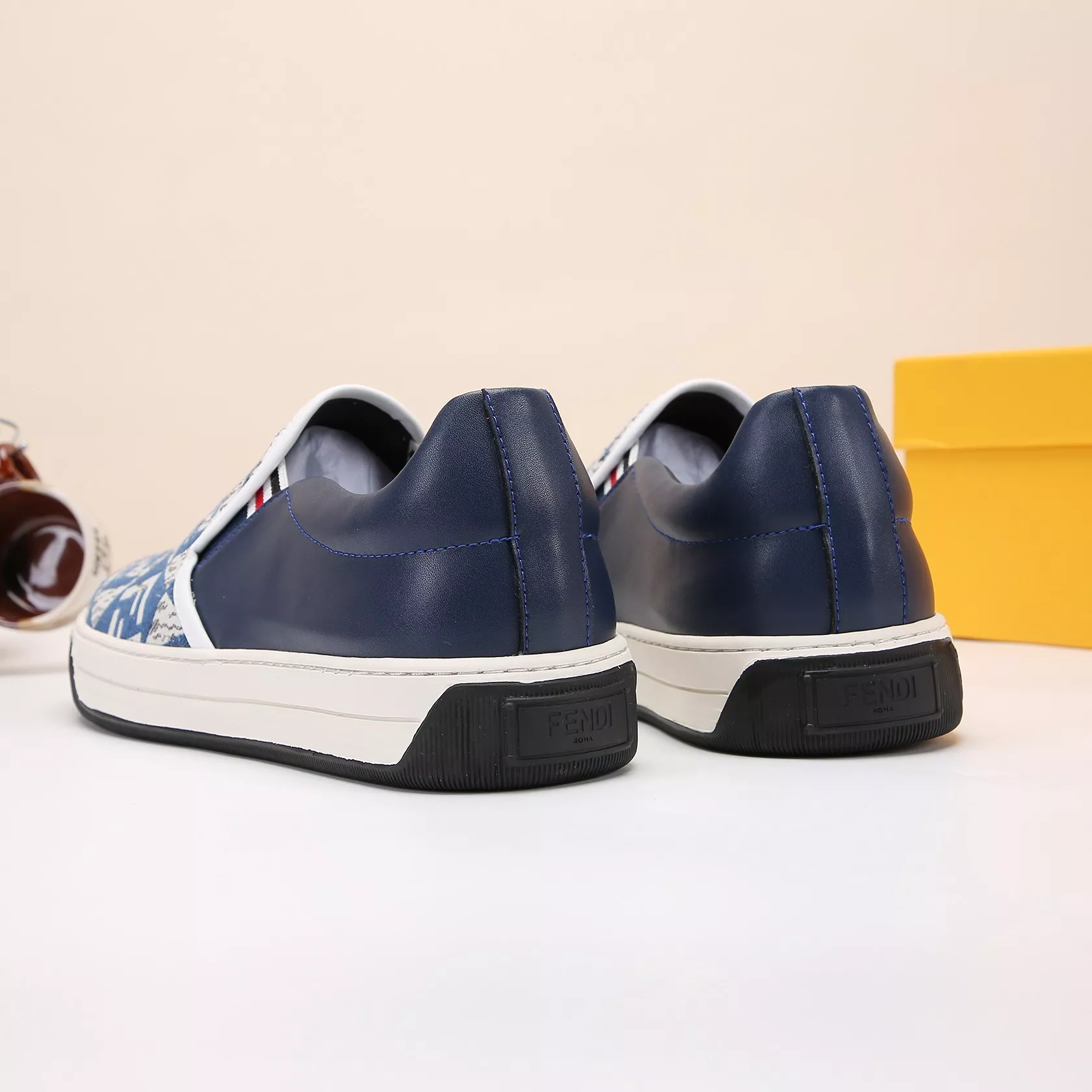 Bright 9335 Fendi Casual Shoes For Men