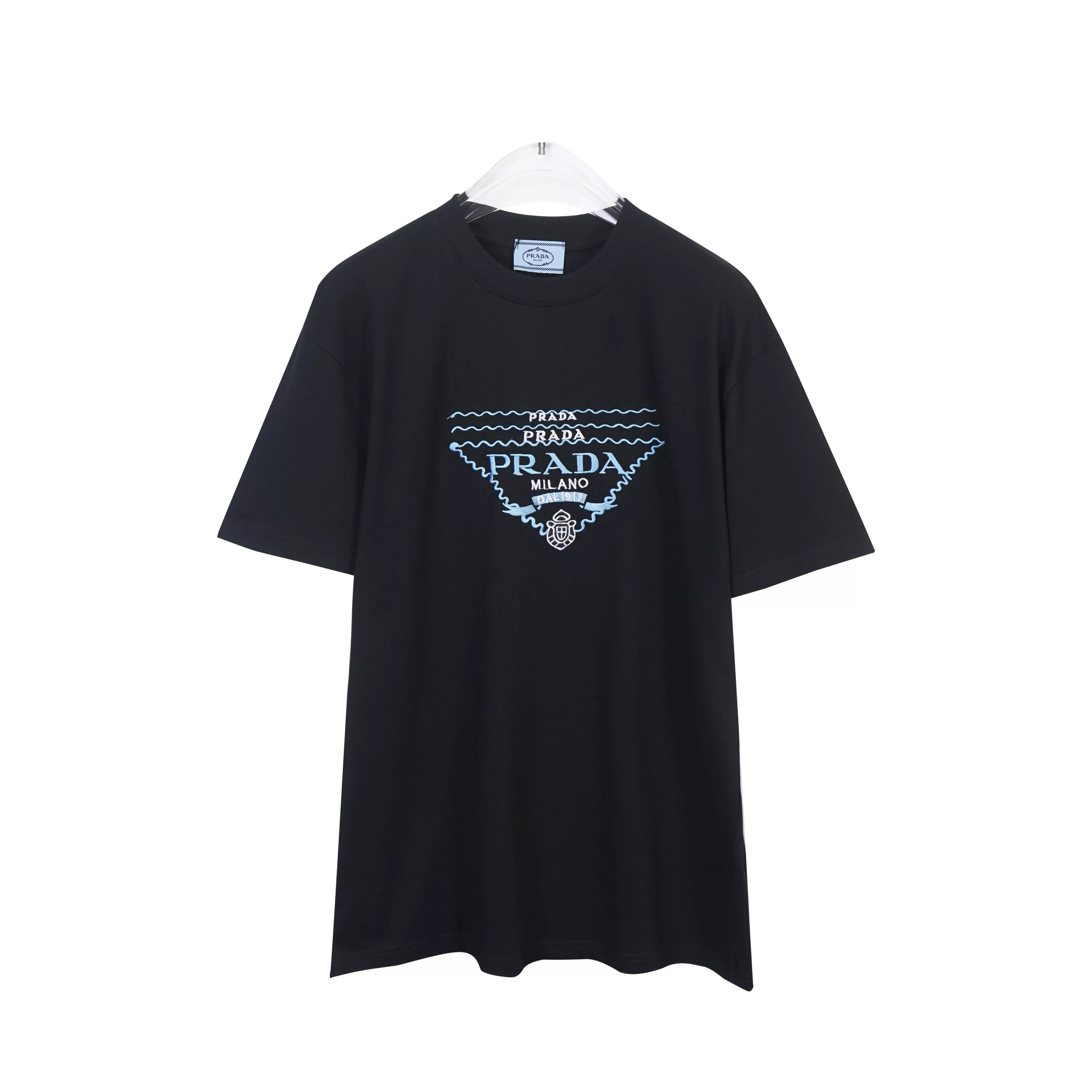 Bright 9381 Prada T-Shirts Short Sleeved For Unisex