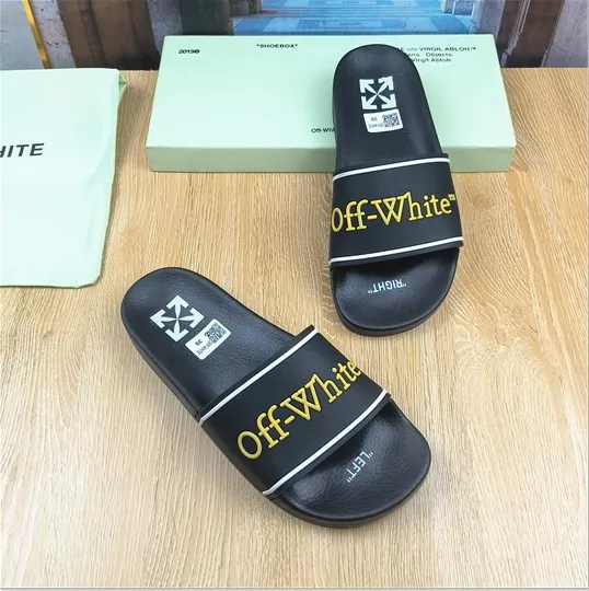Bright 9403 Off-White Slippers For Women