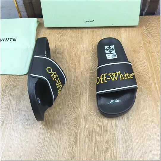 Bright 9403 Off-White Slippers For Women