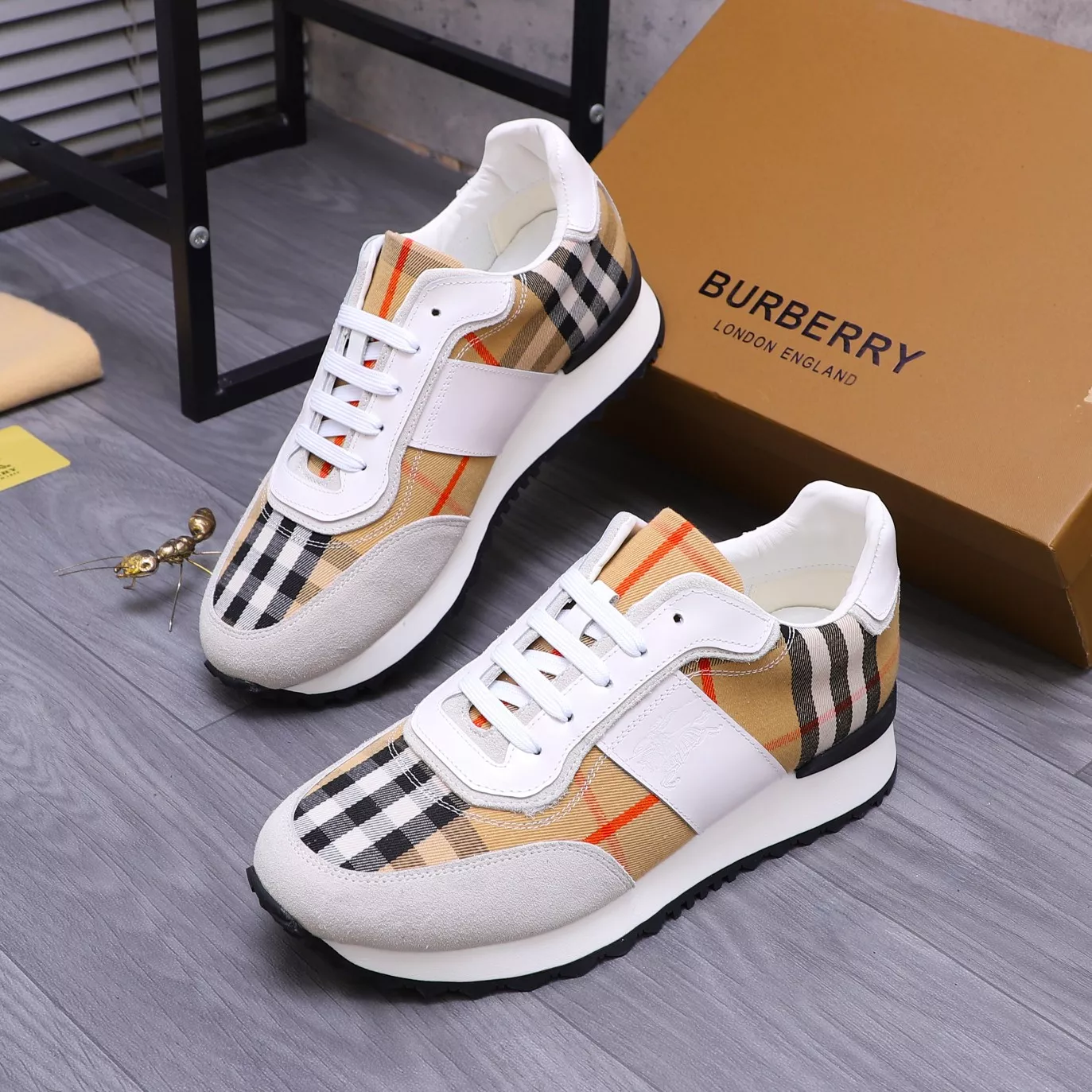 Bright 9606 Burberry Casual Shoes For Men