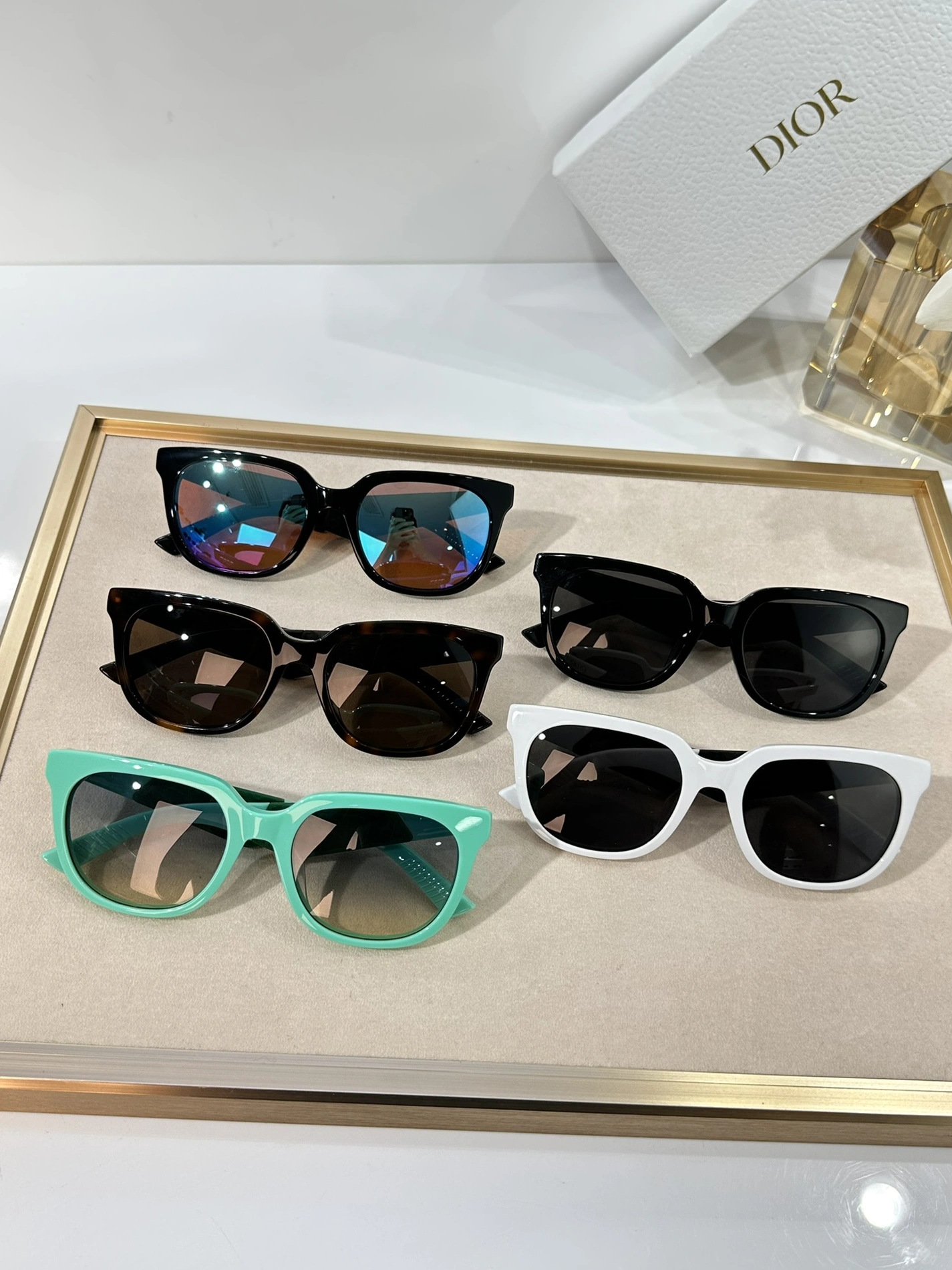 Bright 9639 Christian Dior AAA Quality Sunglasses