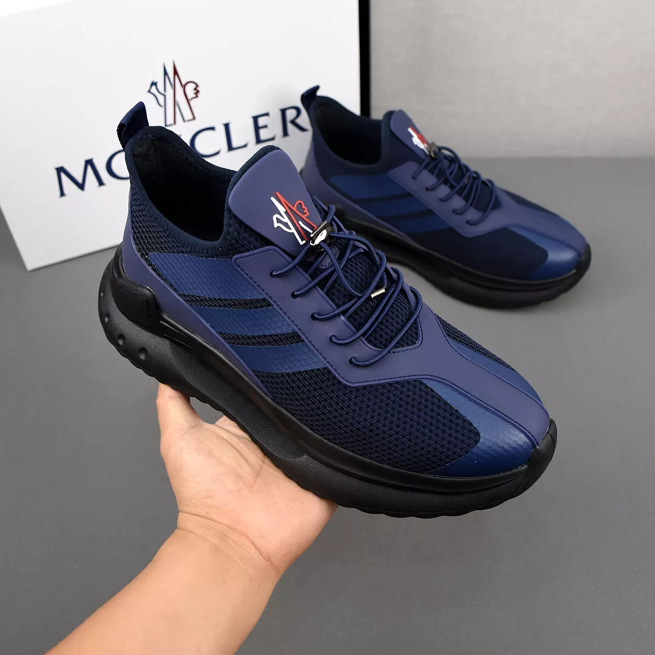 Bright 9677 Moncler Casual Shoes For Men