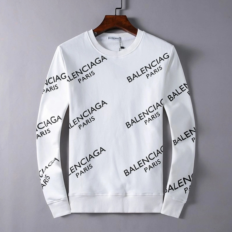 Bright 9908 Balenciaga Hoodies Long Sleeved For Men