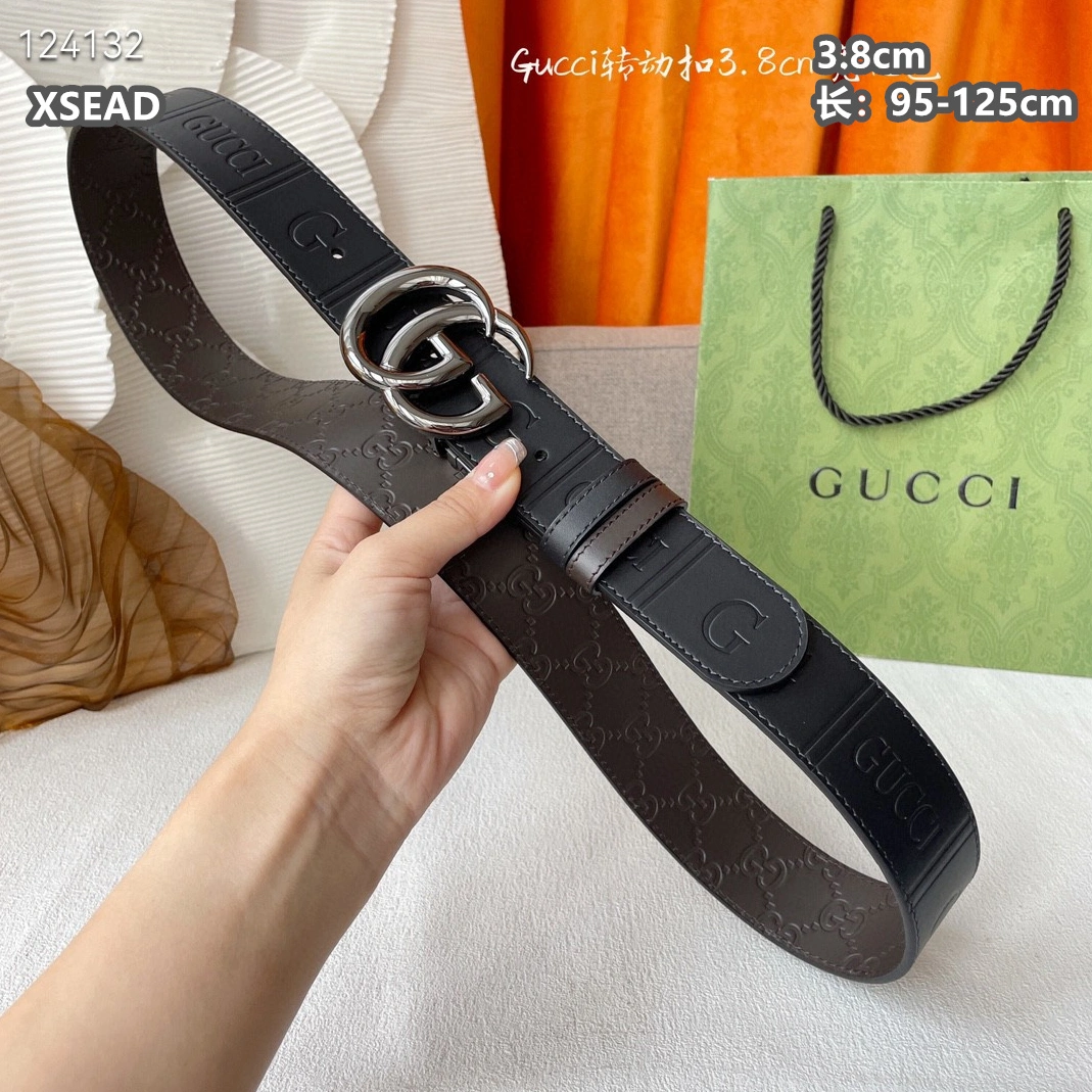 Bright 9980 Gucci AAA Quality Belts For Unisex