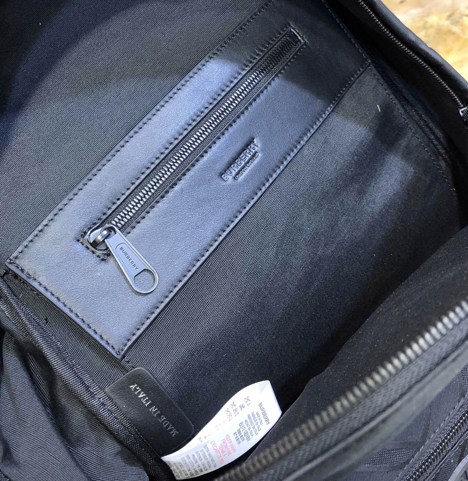 Burberry AAA Man Backpacks Versatile 3396