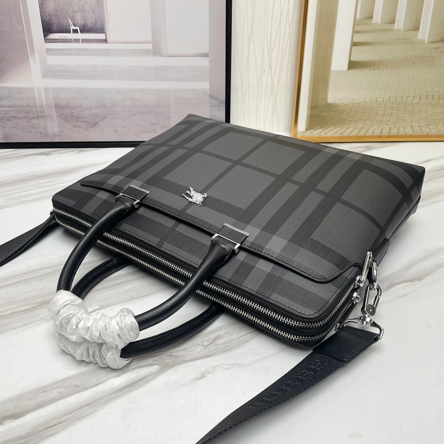 Burberry AAA Man Handbags Affordable 7485