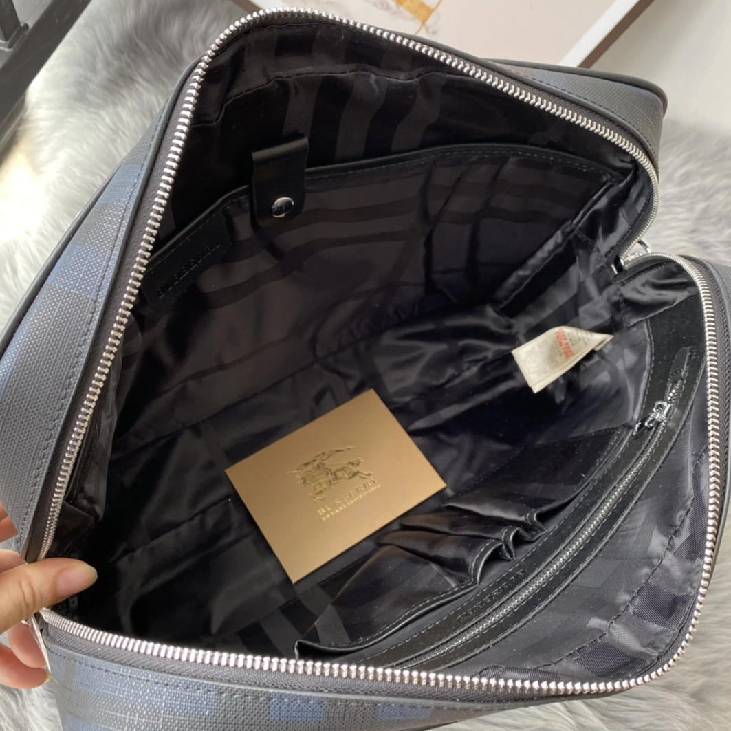 Burberry AAA Man Handbags Soft 2372