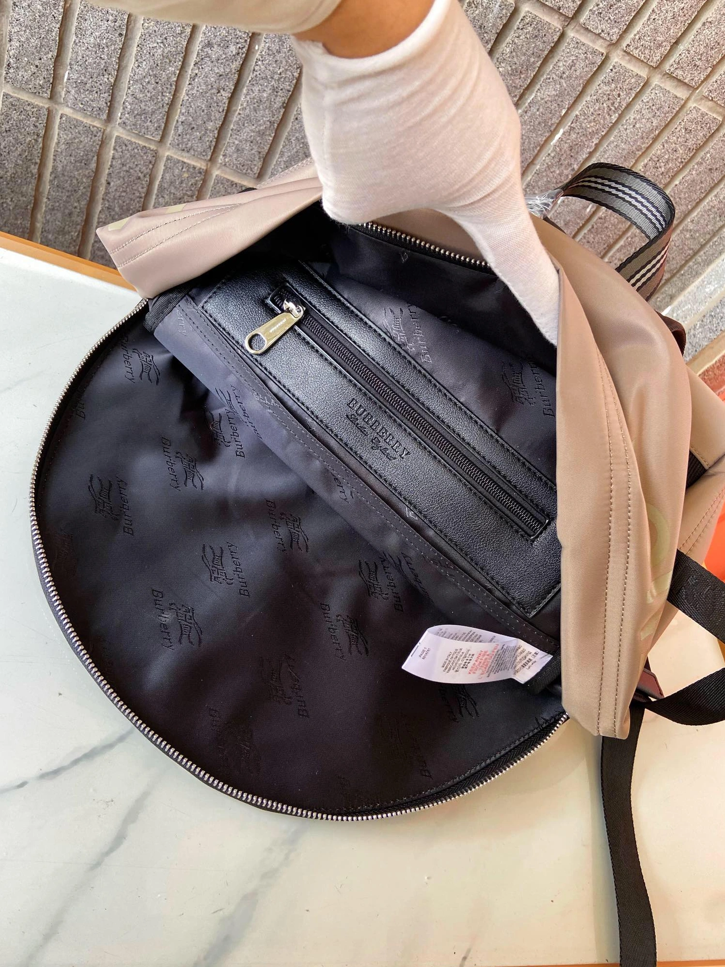 Burberry AAA Quality Backpacks For Unisex EasyMatch 4757