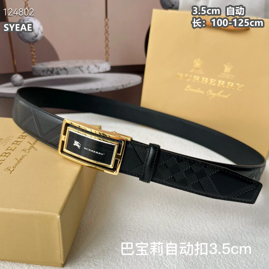Burberry AAA Quality Belts For Men Breathable 7569