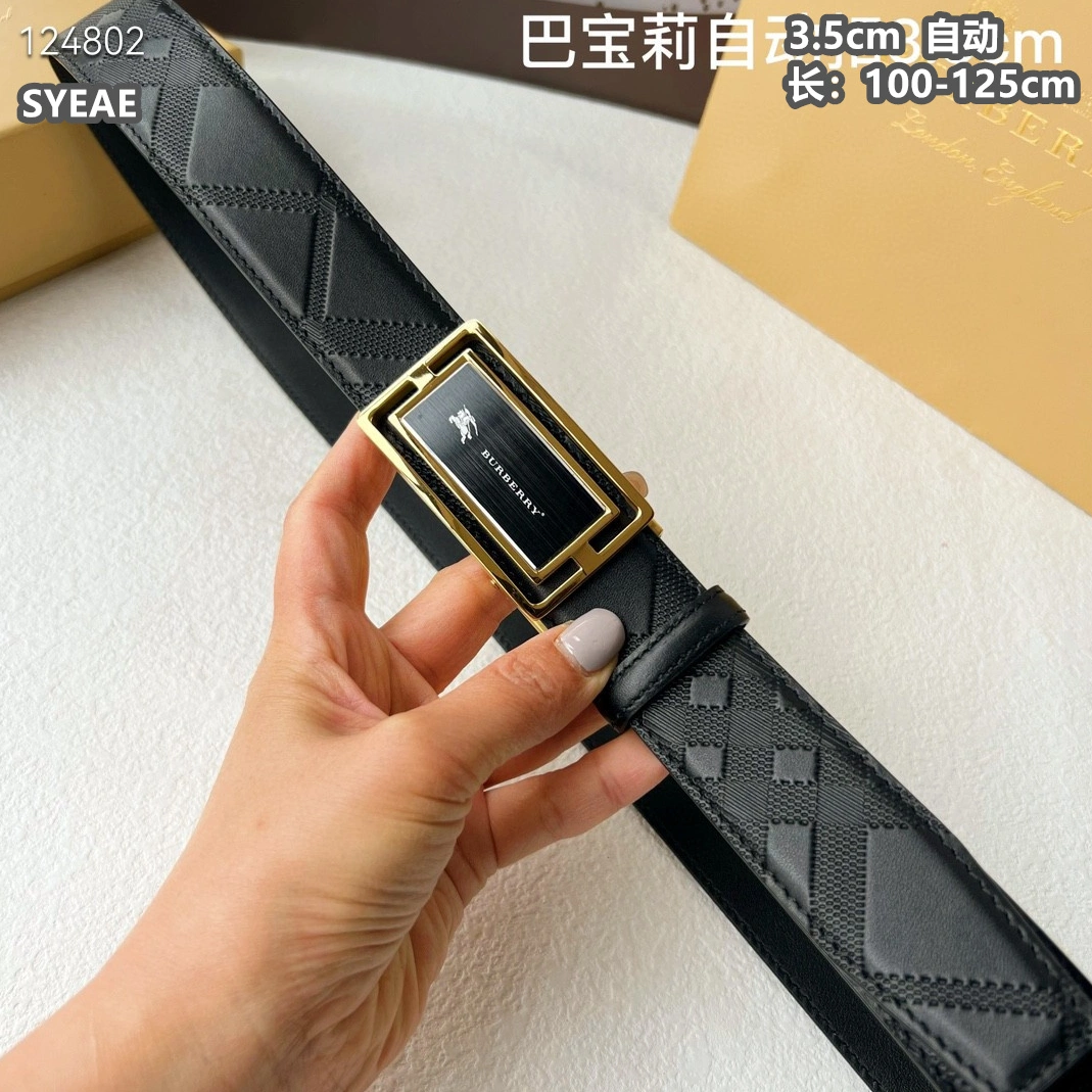 Burberry AAA Quality Belts For Men Breathable 7569