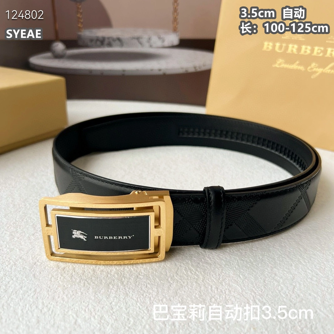 Burberry AAA Quality Belts For Men Breathable 7569
