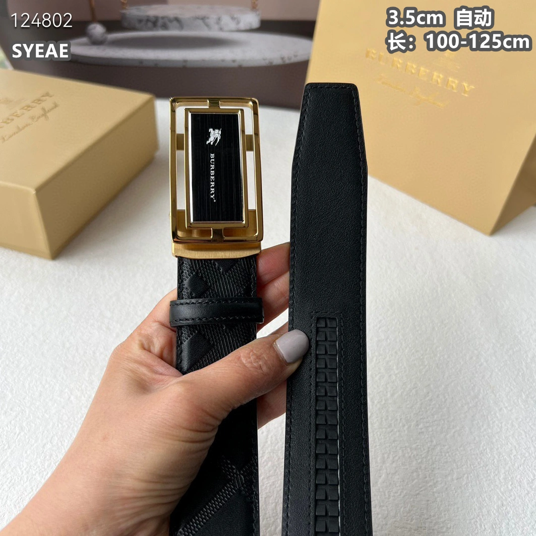 Burberry AAA Quality Belts For Men Breathable 7569