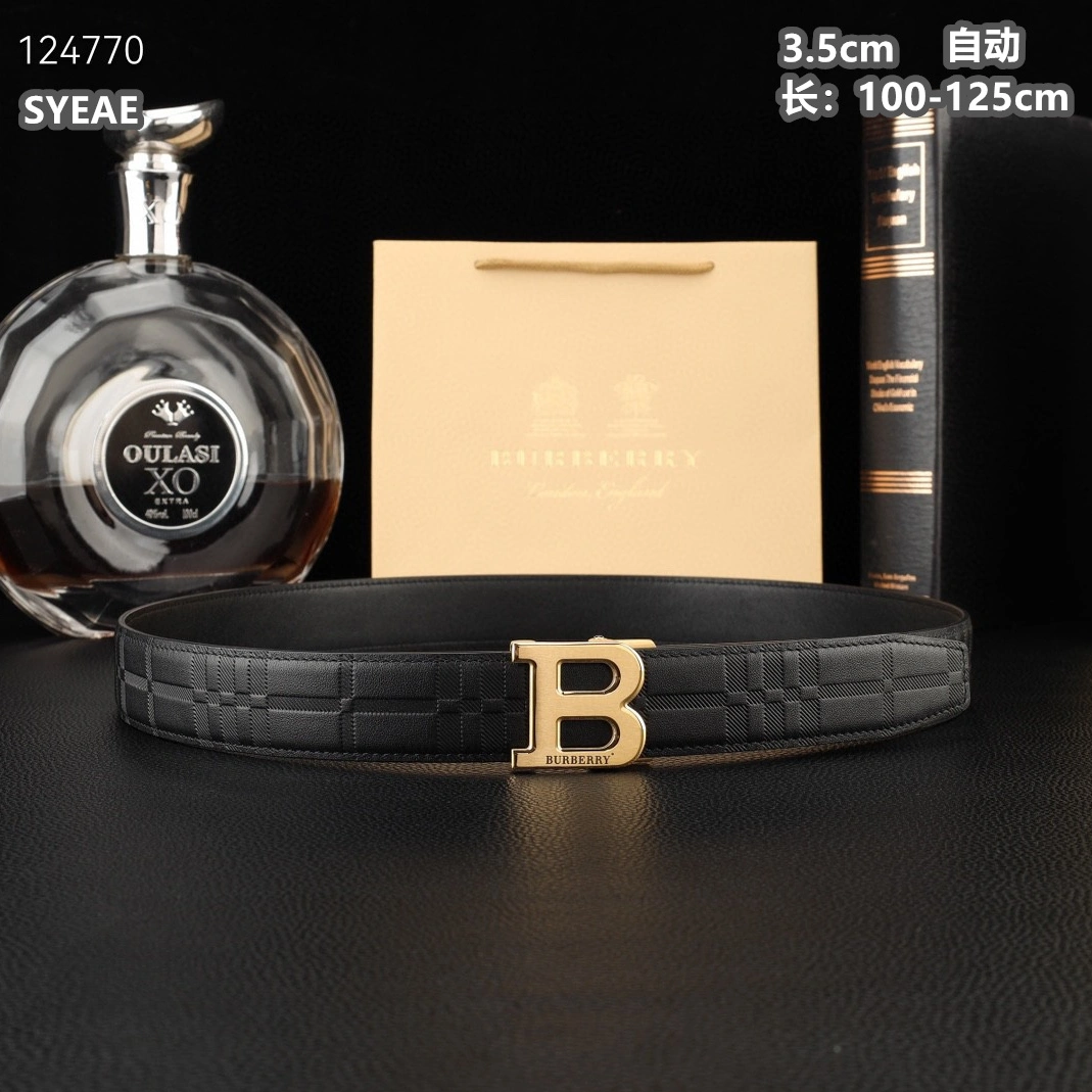 Burberry AAA Quality Belts For Men Bright 5598