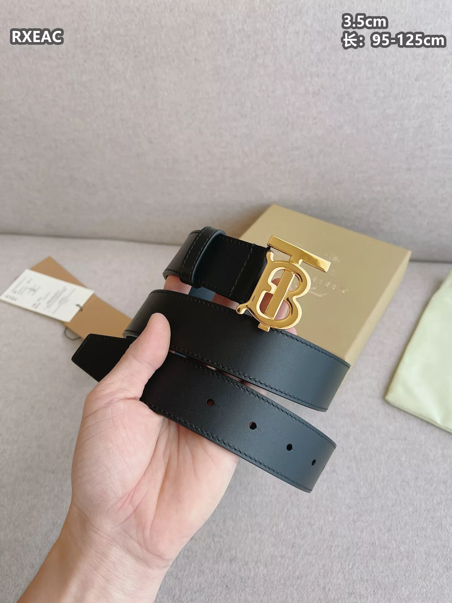 Burberry AAA Quality Belts For Men Classic 1895