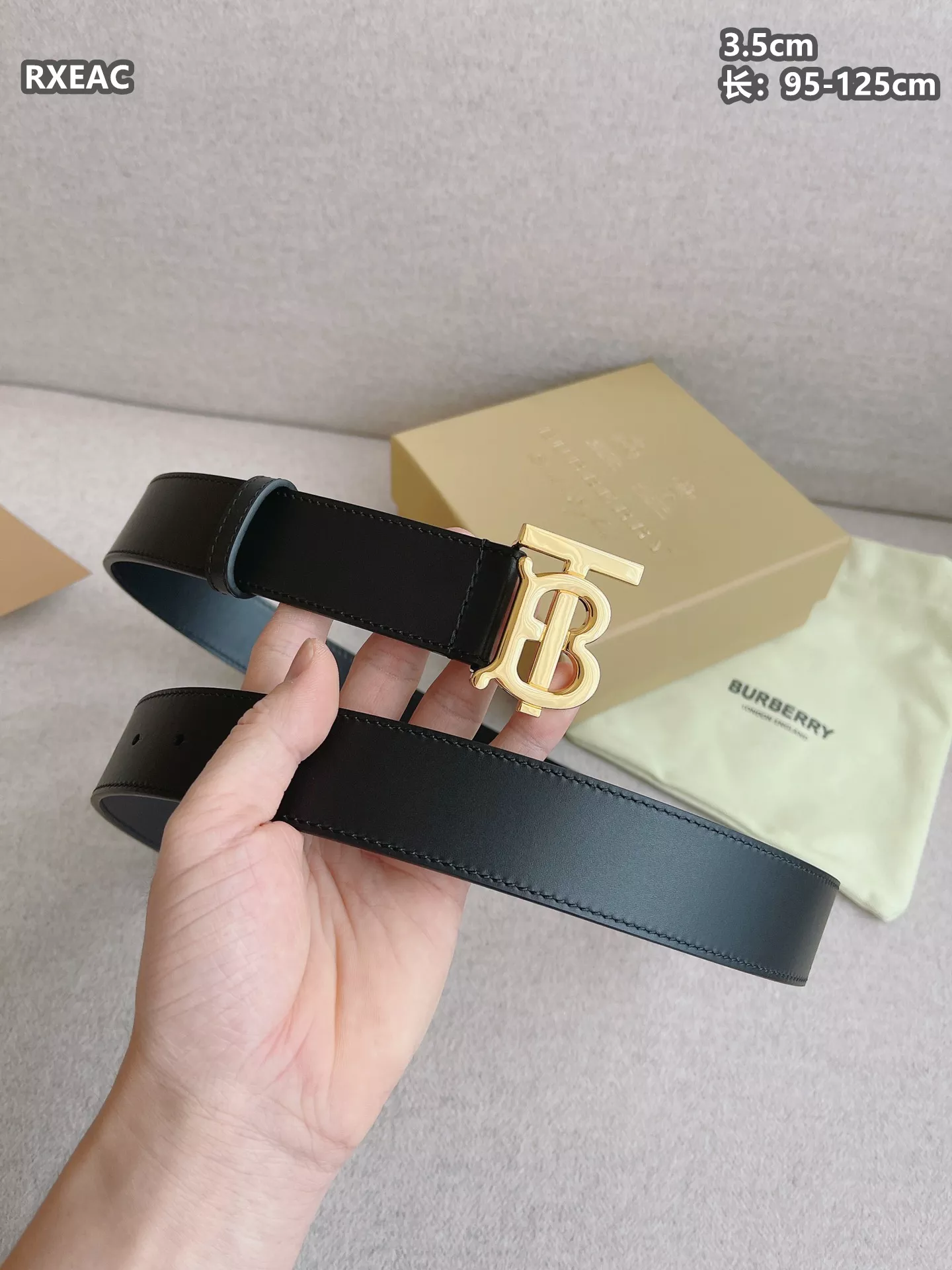 Burberry AAA Quality Belts For Men Classic 1895
