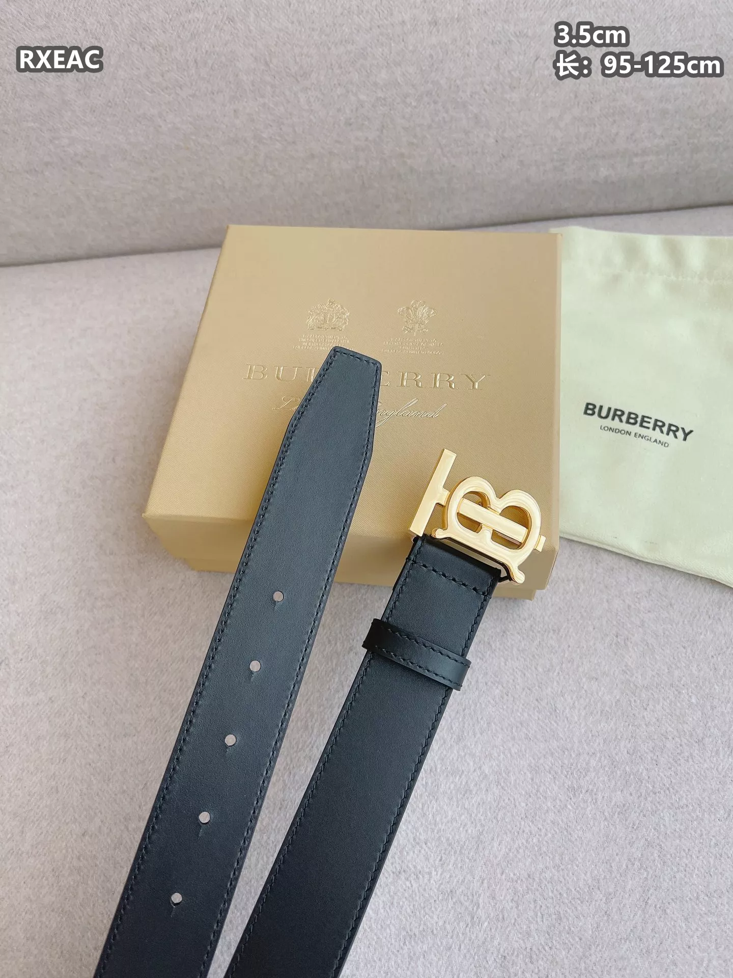 Burberry AAA Quality Belts For Men Classic 1895