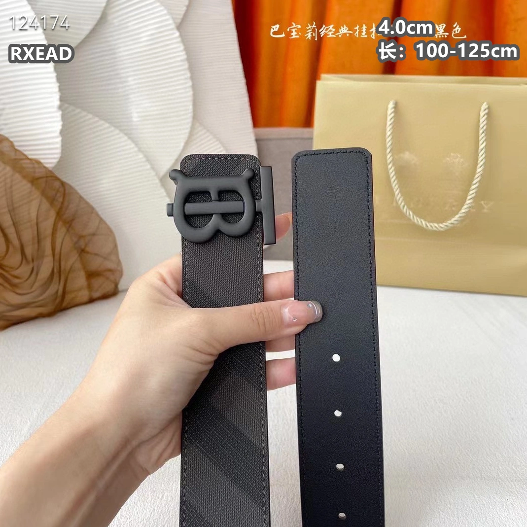 Burberry AAA Quality Belts For Men Classic 4021