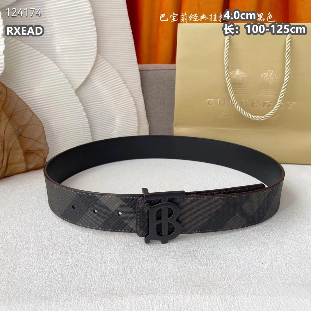 Burberry AAA Quality Belts For Men Classic 4021
