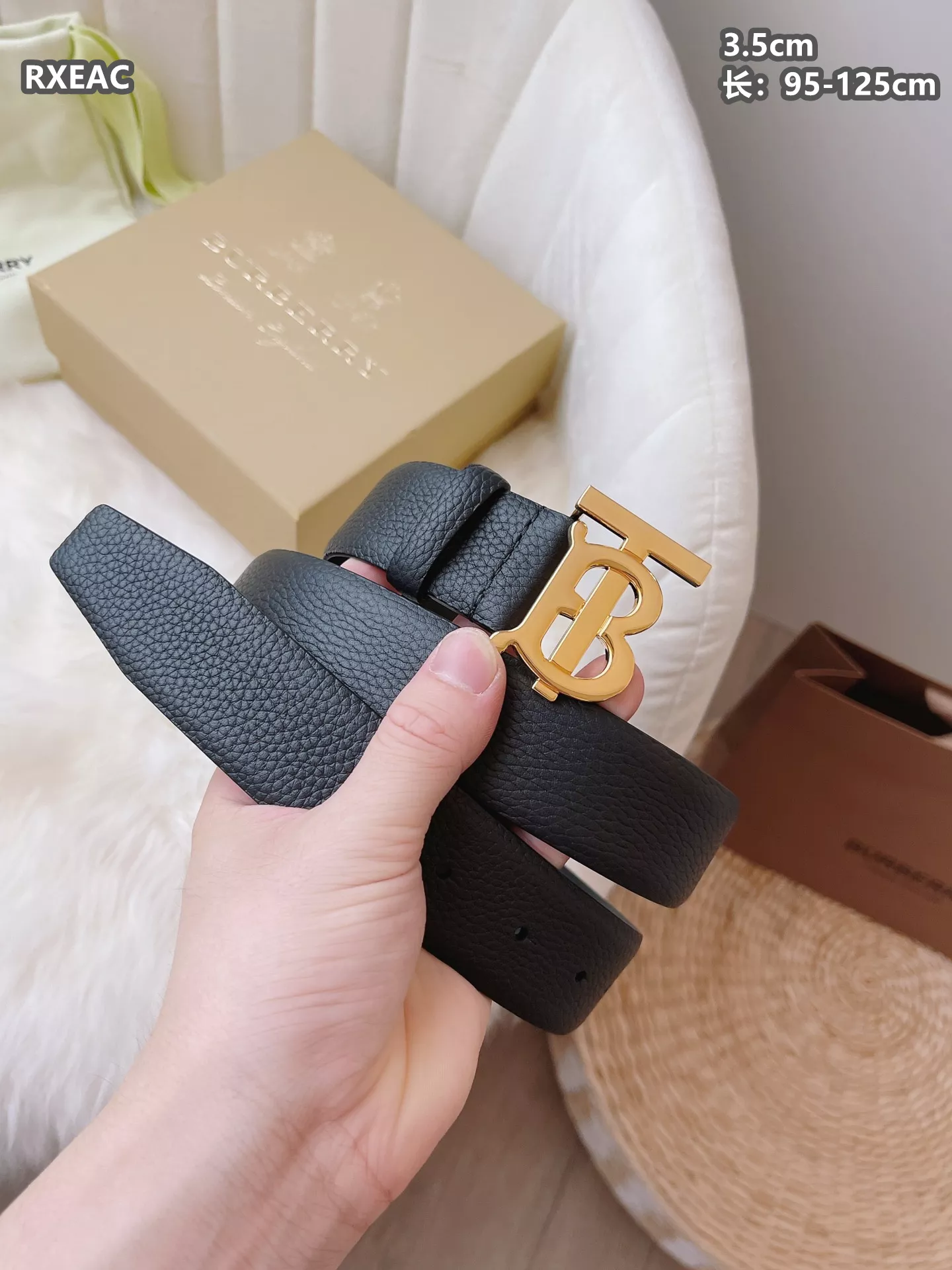 Burberry AAA Quality Belts For Men Elegant 4033