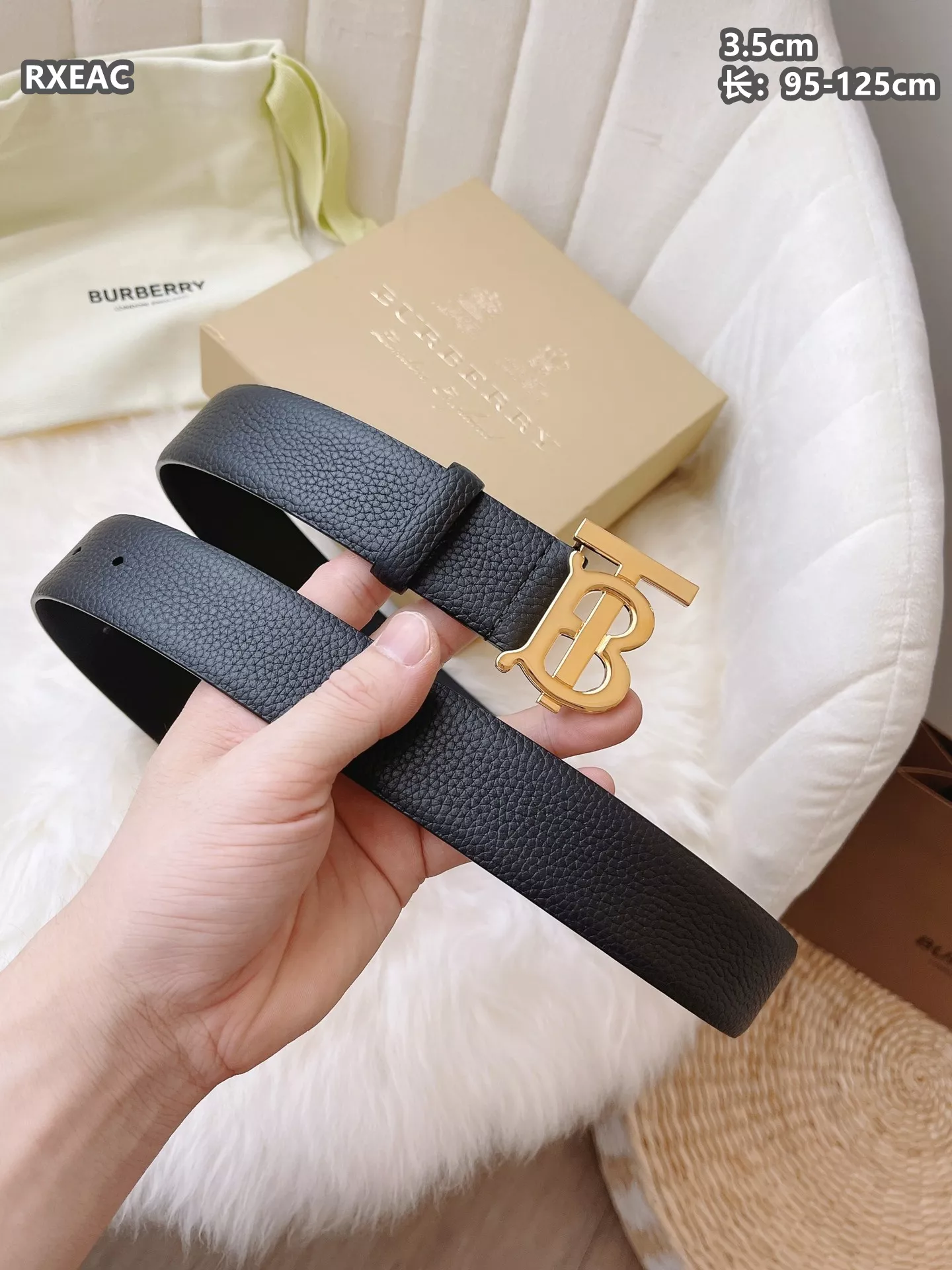 Burberry AAA Quality Belts For Men Elegant 4033