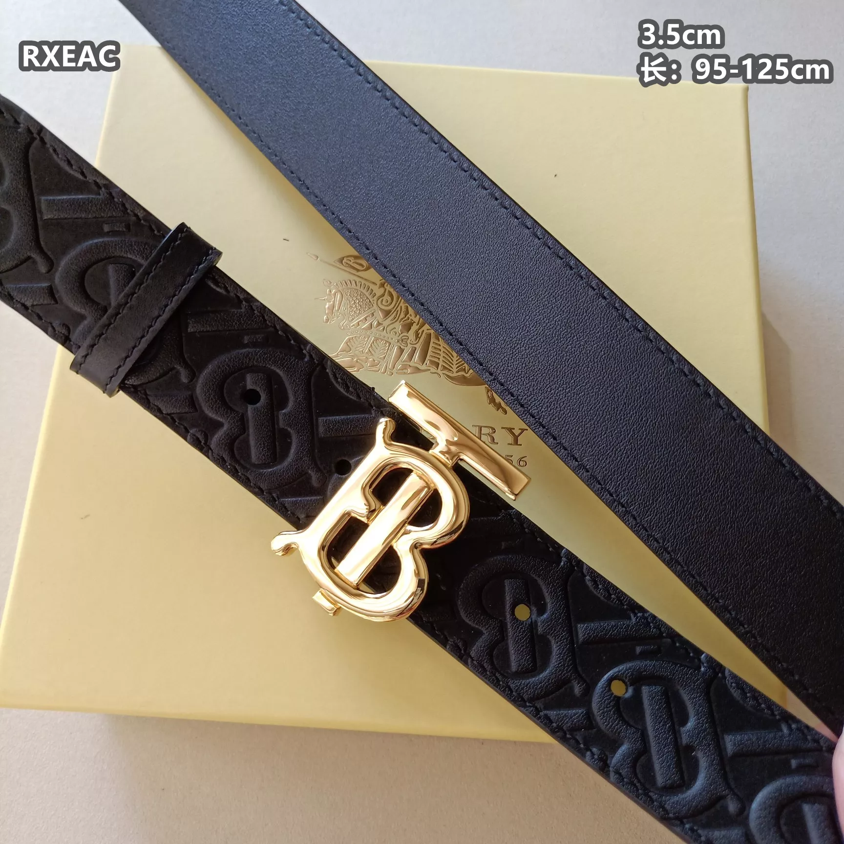 Burberry AAA Quality Belts For Men Fashionable 543