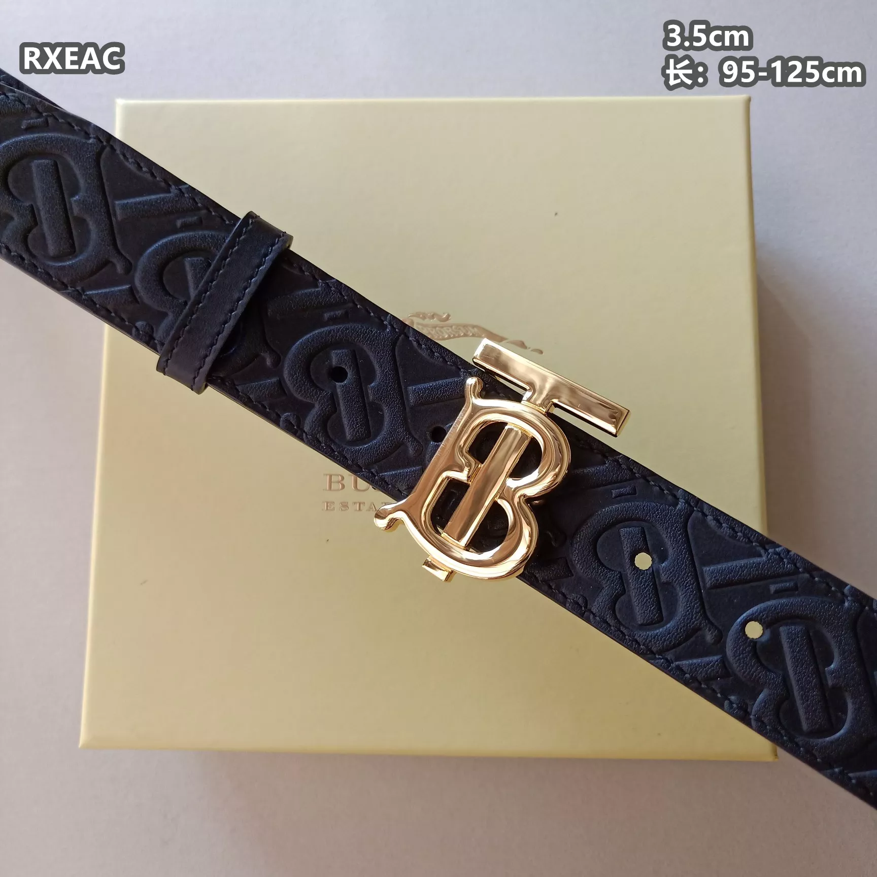 Burberry AAA Quality Belts For Men Fashionable 543