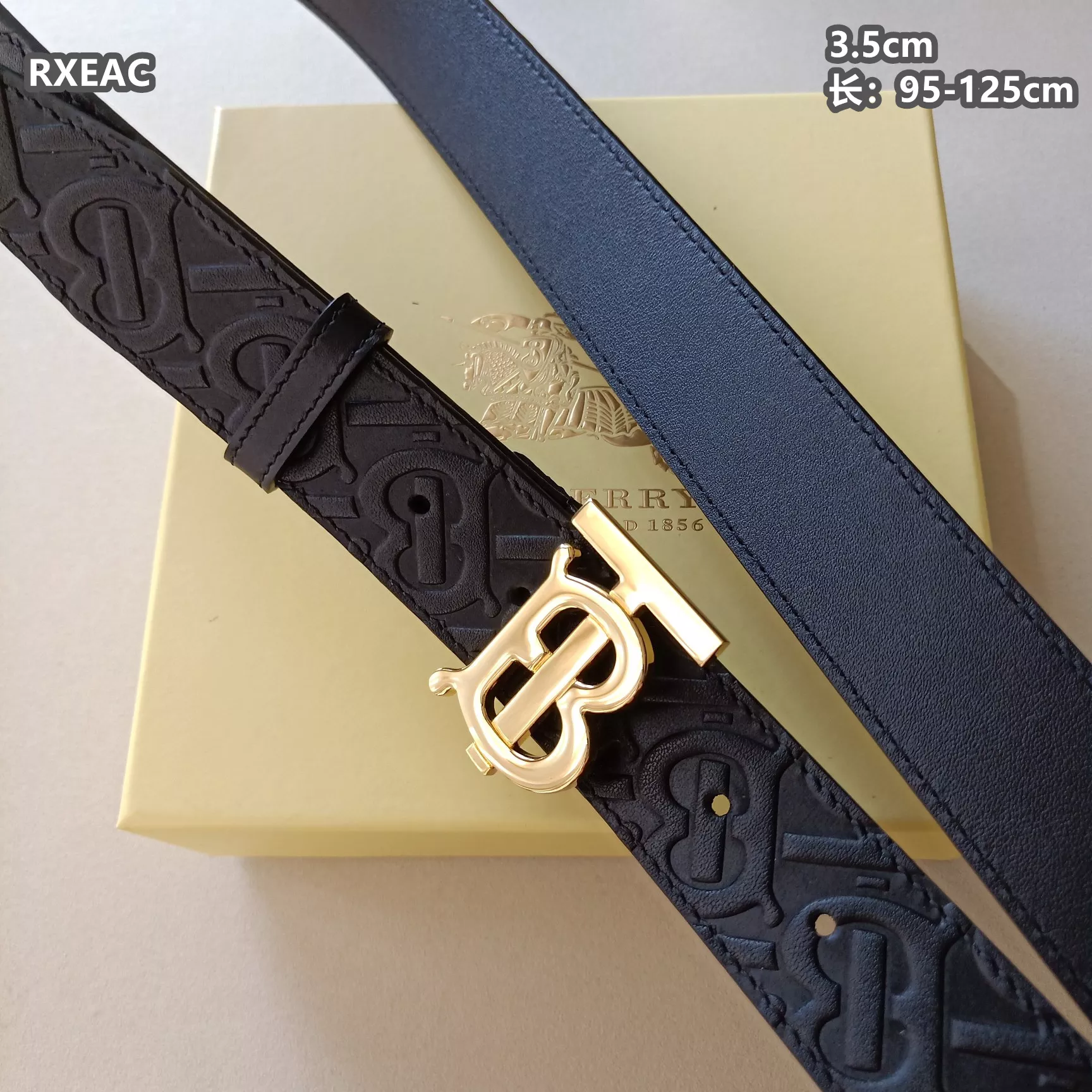 Burberry AAA Quality Belts For Men Fashionable 543