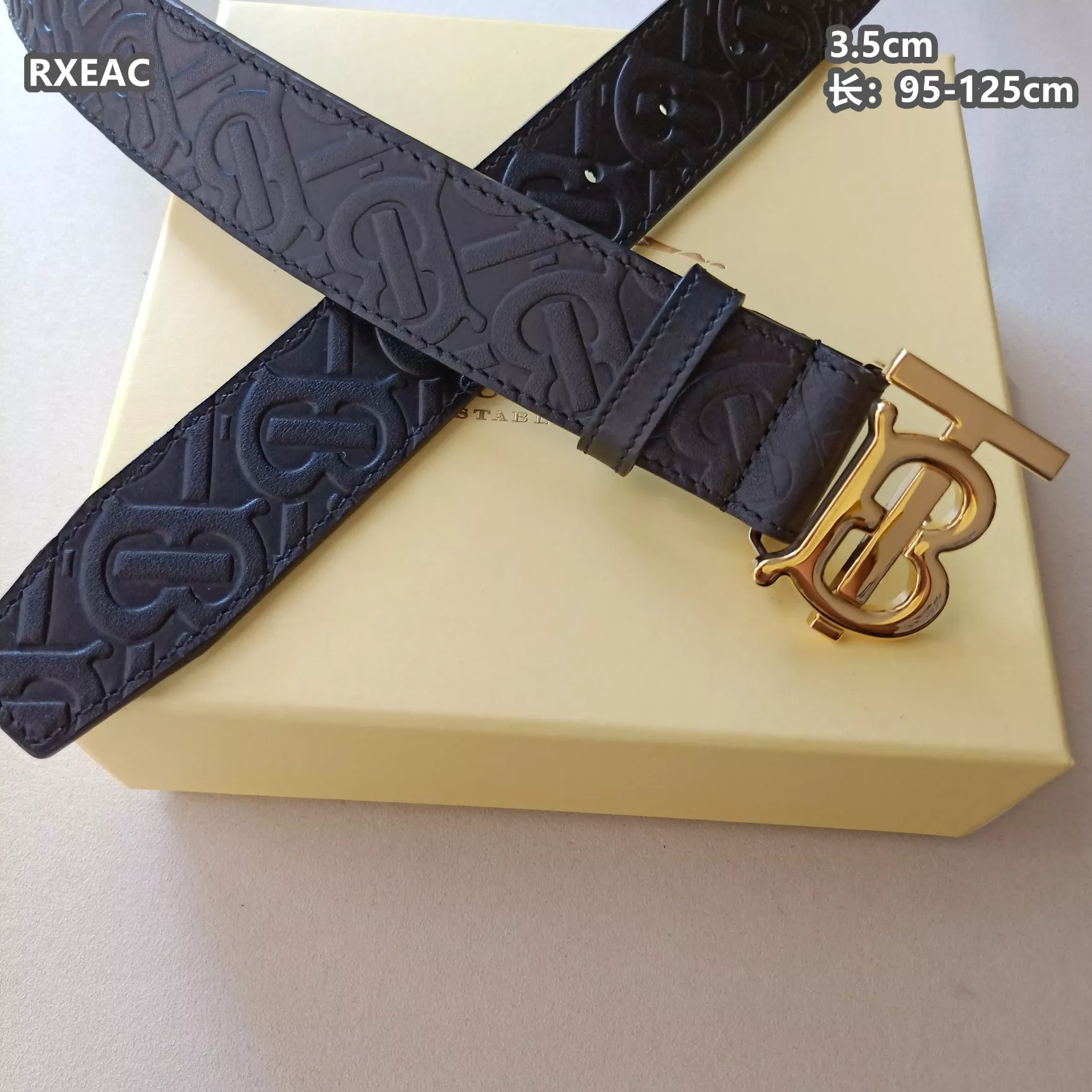 Burberry AAA Quality Belts For Men Fashionable 543