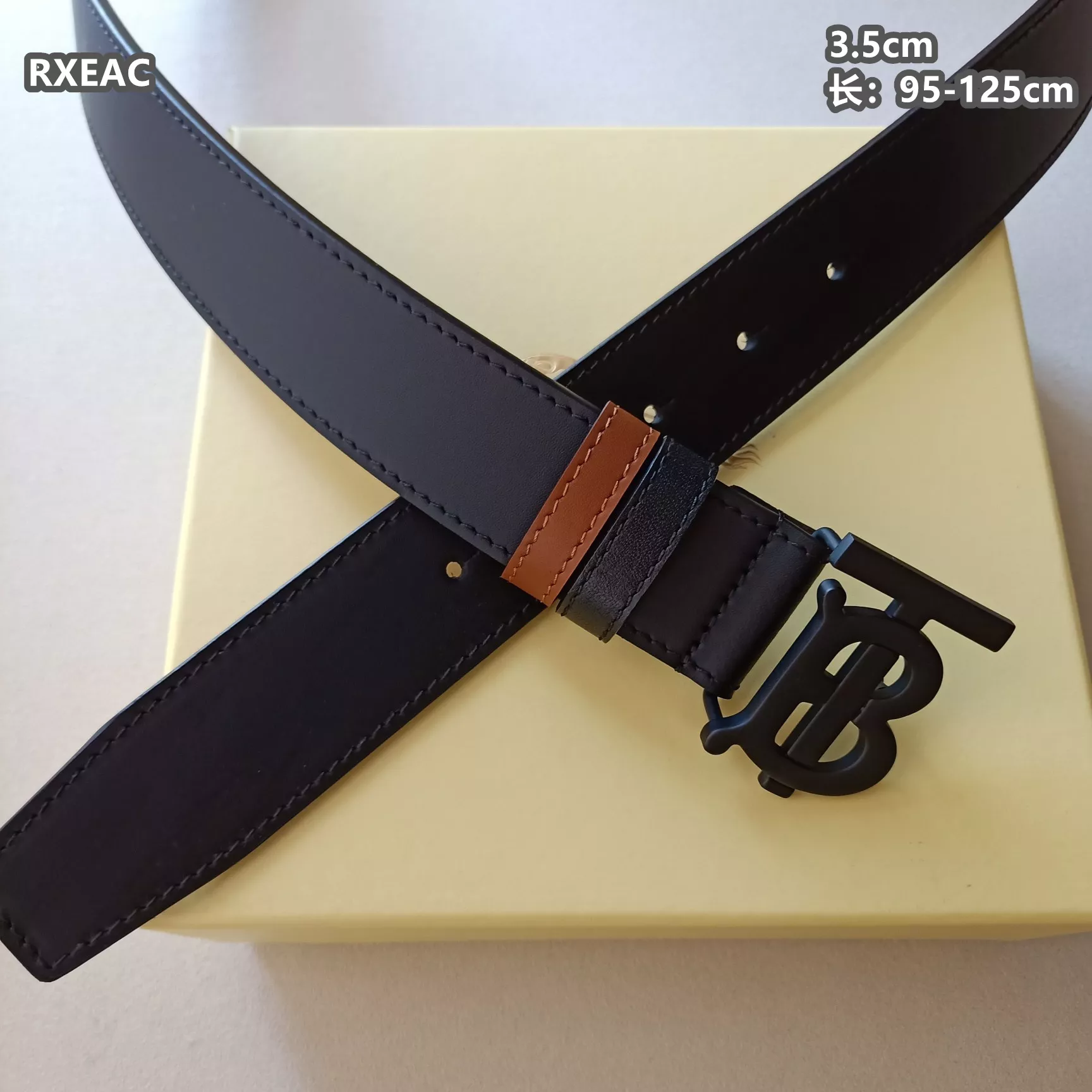 Burberry AAA Quality Belts For Men GoodFit 9425