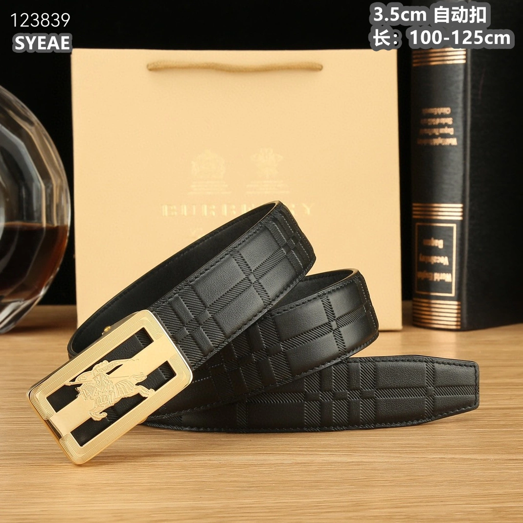 Burberry AAA Quality Belts For Men Soft 9158