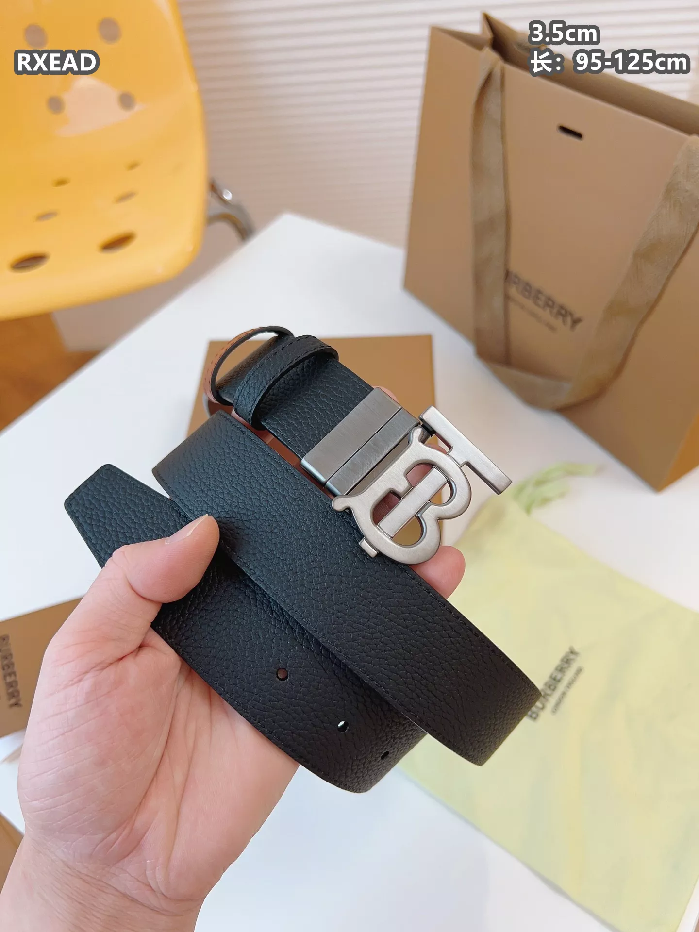 Burberry AAA Quality Belts For Men Sophisticated 7648