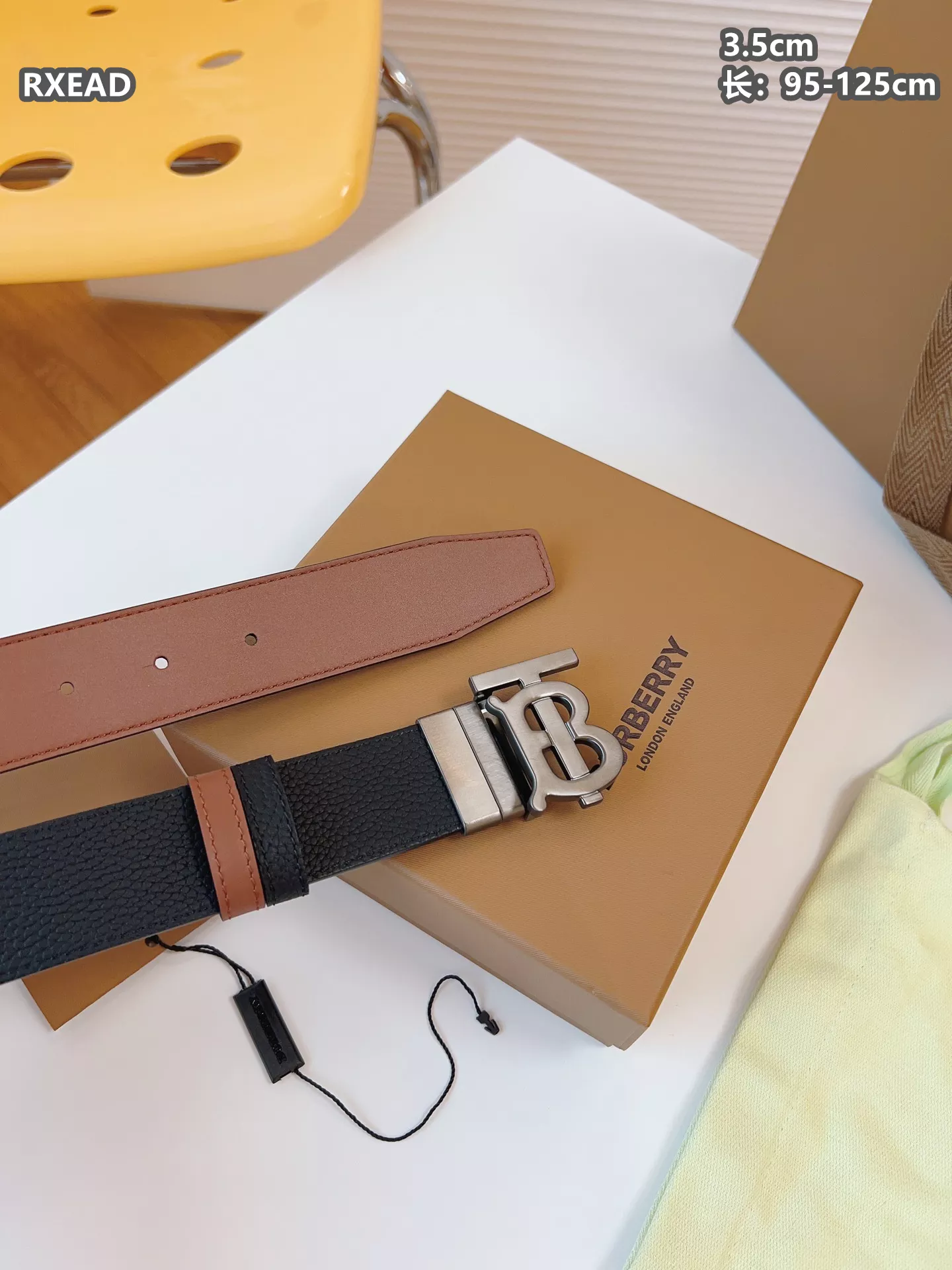 Burberry AAA Quality Belts For Men Sophisticated 7648