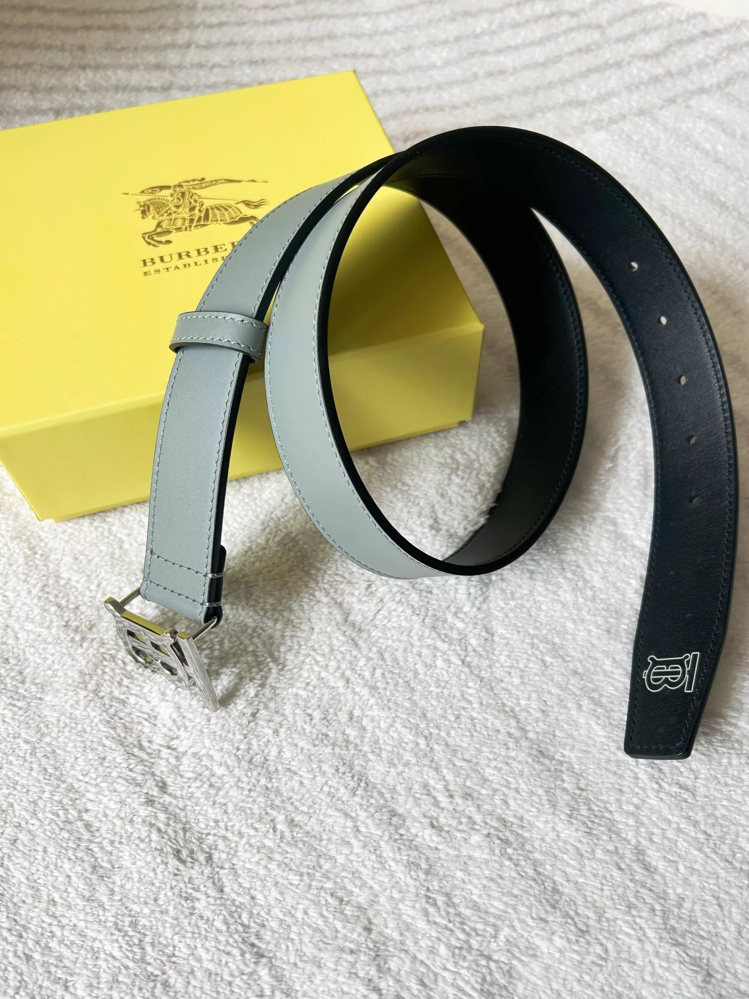 Burberry AAA Quality Belts In 3.5cm For Men BestValue 9299