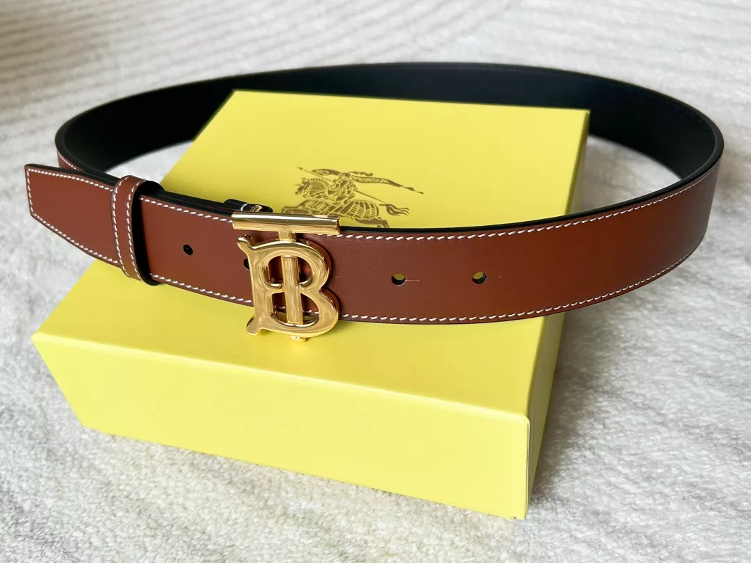 Burberry AAA Quality Belts In 3.5cm For Men Cozy 4068